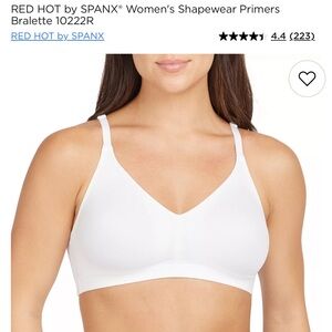 SPANX Red Hot wireless shapewear bralette 1X